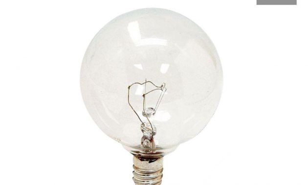 Ge 25 Watt Incandescent G165 Globe Candelabra Base Clear Light Bulb for dimensions 1000 X 1000