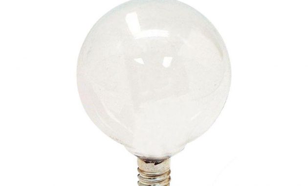 Ge 25 Watt Incandescent G165 Globe Candelabra Base Soft White Light throughout proportions 1000 X 1000