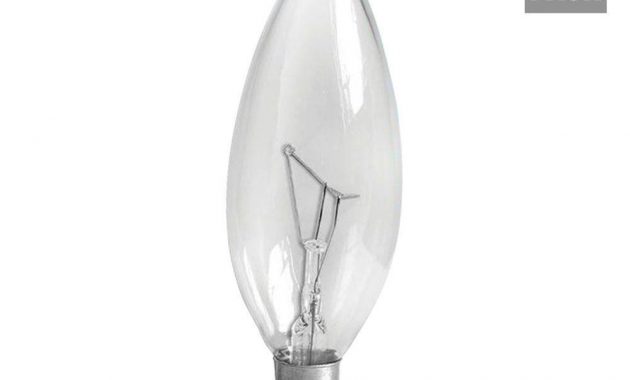 Ge 40 Watt Incandescent B10 Candelabra Base Double Life Multi Use intended for sizing 1000 X 1000
