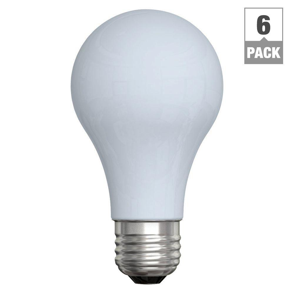 Ge Reveal 60 Watt Incandescent A19 Reveal Light Bulb 6 Pack 60a with proportions 1000 X 1000