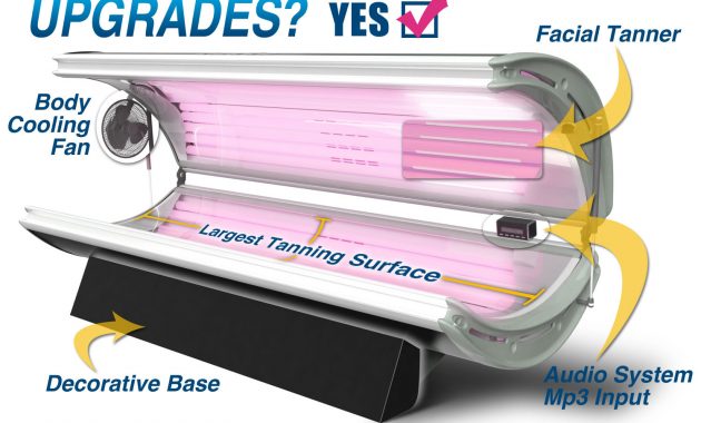 Get Your 16 Bulb Home Tanning Bed With The Best Upgrades for proportions 1500 X 989