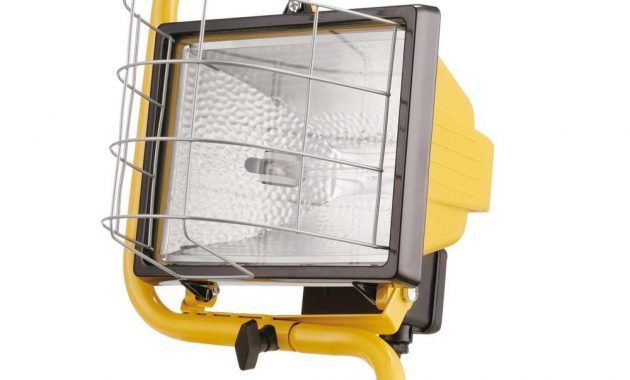 Globe Electric 500w Portable Halogen Yellow Work Light 6050401 The inside measurements 1000 X 1000