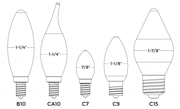 Home Lighting 101 A Guide To Understanding Light Bulb Shapes Sizes pertaining to measurements 3392 X 2216