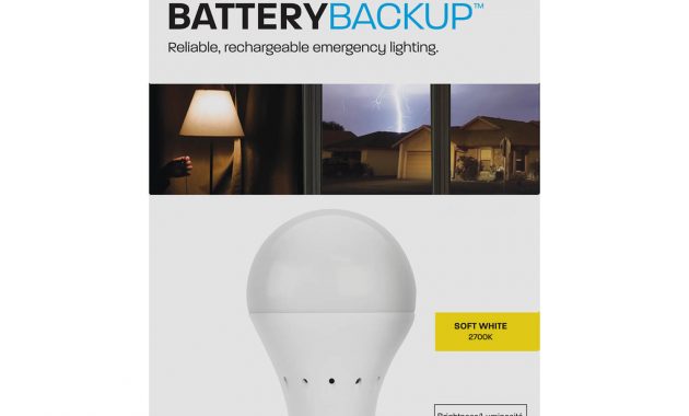 Intellibulb Battery Backup 600 Lumen 2700k Led A19 Feit Electric regarding proportions 1500 X 1500