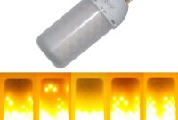 Junolux Led Burning Light Flicker Flame Light Bulb Fire Effect Bulb regarding measurements 1000 X 1000