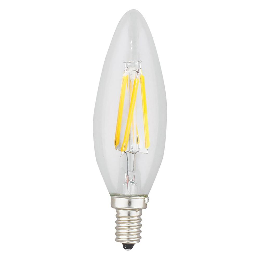 Kodak 40w Equivalent 2700k Candle Torpedo Dimmable Led Light Bulb inside size 1000 X 1000