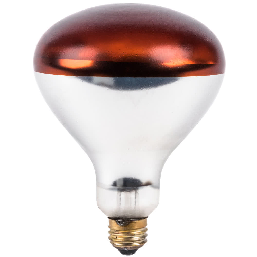 Lavex Janitorial 250 Watt Red Infrared Light Bulb Heat Lamp throughout measurements 1000 X 1000