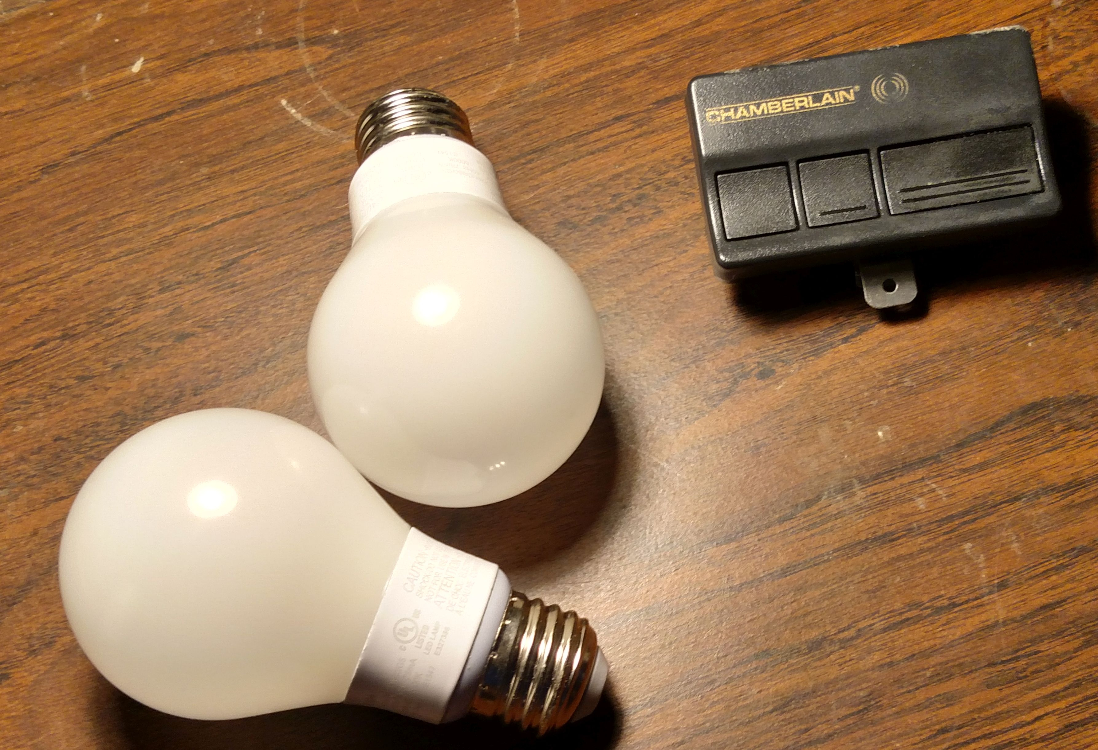 Led Bulbs Interfering With Garage Door Opener with regard to size 3573 X 2443