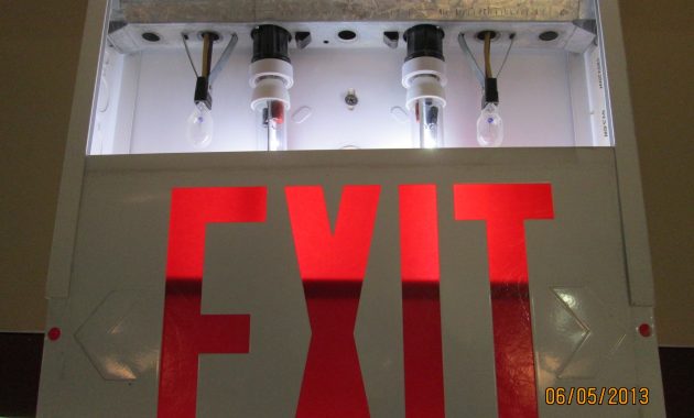 Led Exit Sign Light Bulbs Light Bulb for dimensions 3264 X 2448