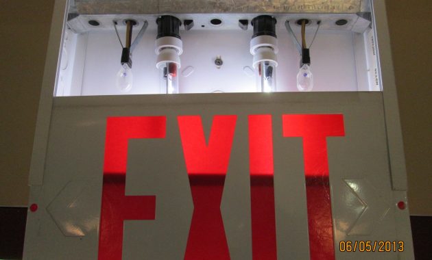 Led Exit Sign Light Bulbs Light Bulb with sizing 3264 X 2448