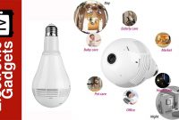 Led Light Bulb Security Camera With 360 Degree Fisheye Motion in measurements 1280 X 720