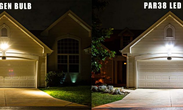 Led Vs Halogen Outdoor Flood Lights Outdoor Designs intended for proportions 1800 X 600