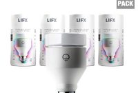 Lifx 75w Equivalent A19 Multi Color Dimmable Wi Fi Smart Connected throughout measurements 1000 X 1000