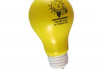 Light Bulb Shaped Keyring Stress Ball pertaining to proportions 1075 X 1075