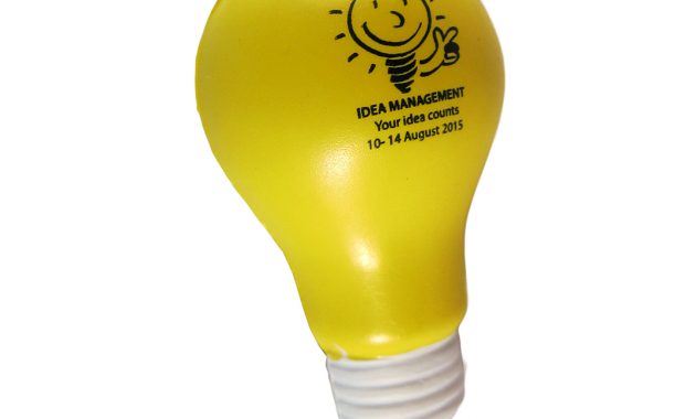 Light Bulb Shaped Keyring Stress Ball pertaining to proportions 1075 X 1075