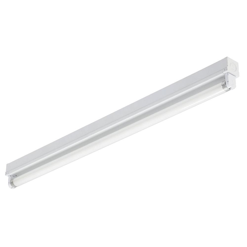 Lithonia Lighting 3 Ft 1 Light Gloss White T8 Fluorescent Strip regarding measurements 1000 X 1000