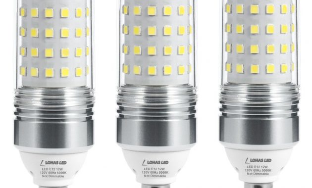 Lohas 100w Equivalent Led Candelabra Light Bulbs12w Led Corn Bulb intended for dimensions 1200 X 1200