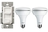Lutron Skylark Contour Led Dimmer 2 Philips Br30 Led Light Bulbs within dimensions 1000 X 1000