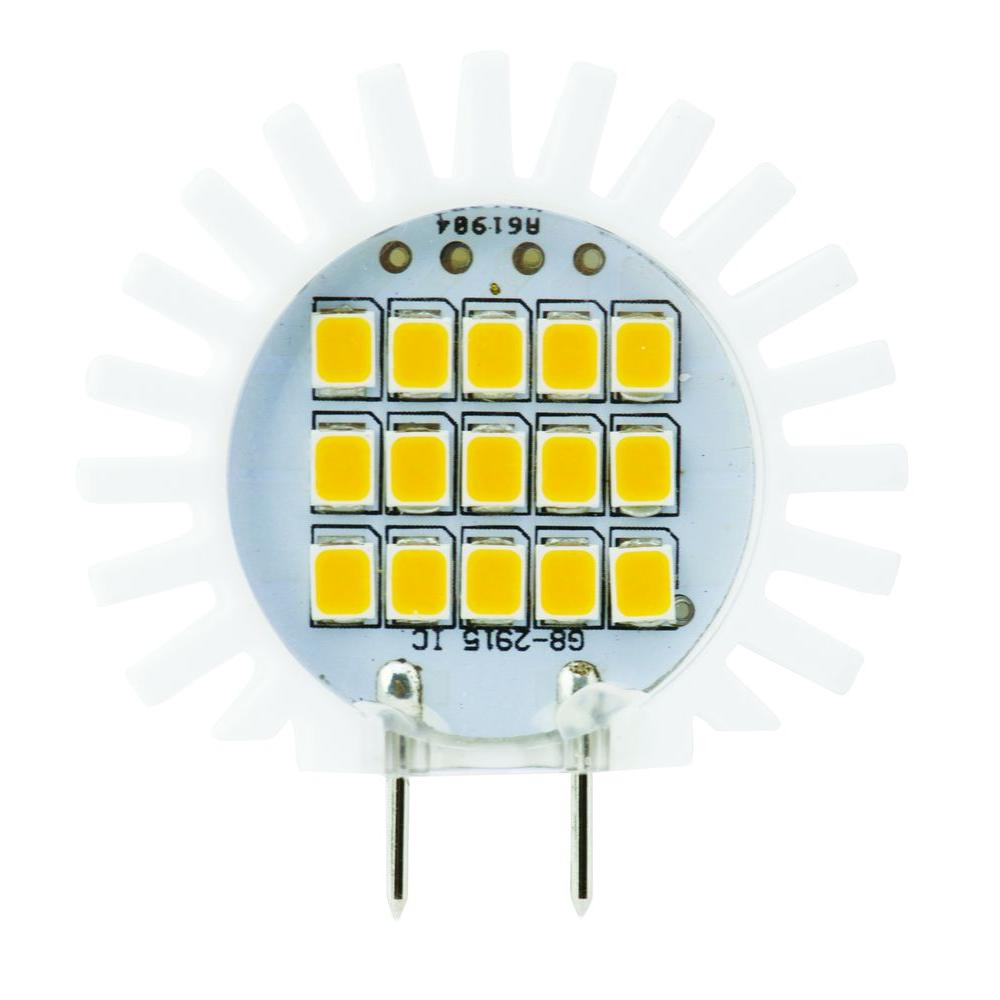 Meridian 25w Equivalent Soft White 3000k G8 Dimmable Led with regard to sizing 1000 X 1000