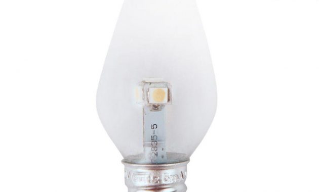 Meridian 7w Equivalent Bright White Clear C7 Non Dimmable Led inside dimensions 1000 X 1000