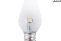 Meridian 7w Equivalent Bright White Clear C7 Non Dimmable Led throughout proportions 1000 X 1000