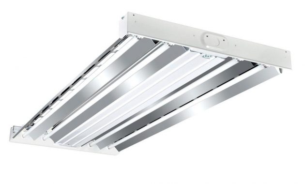 Metalux 4 Ft 4 Lamp White T8 Fluorescent Industrial Grade High Bay intended for measurements 1000 X 1000