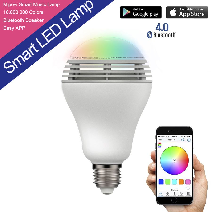 Mipow Playbulb Colour Btl 100c Is A Trendy 2 In 1 Colour Smart Led pertaining to size 900 X 900