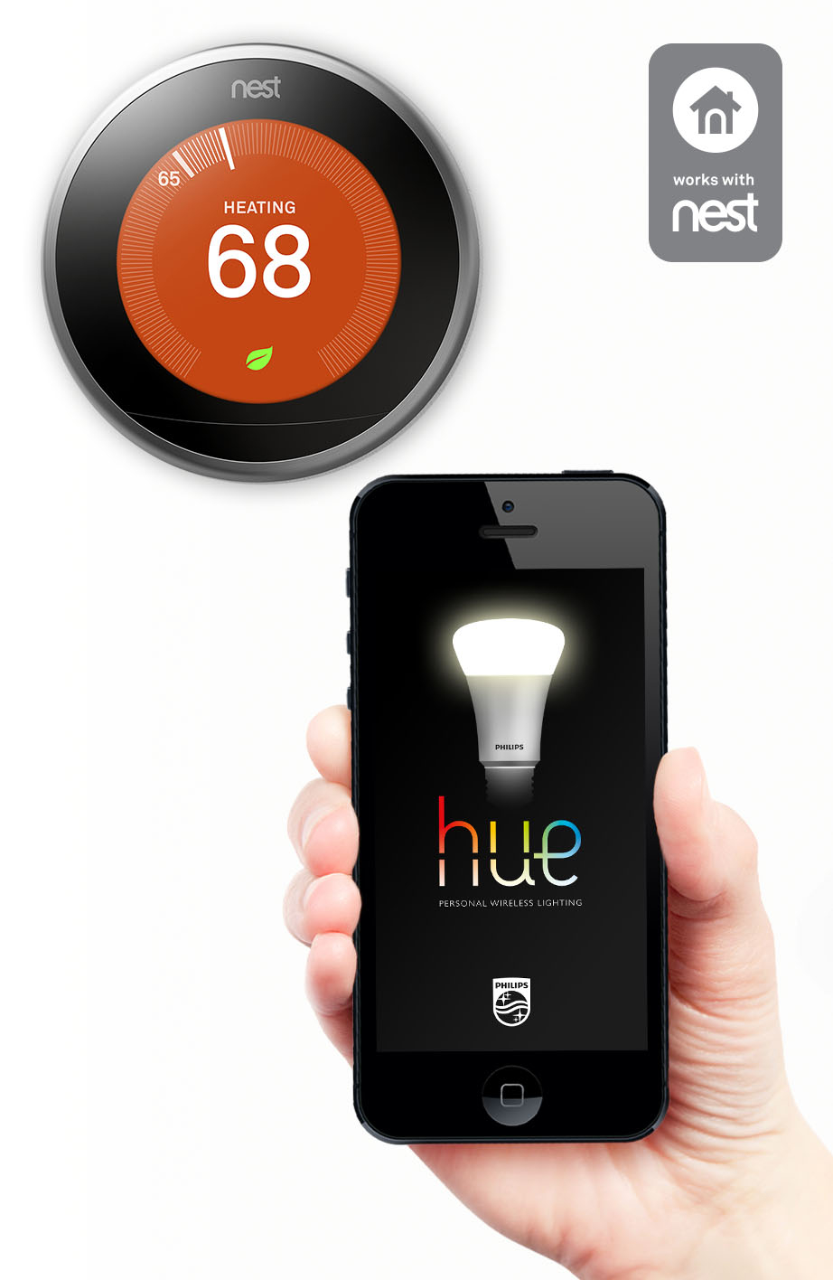 Nest Meets Hue for size 922 X 1416