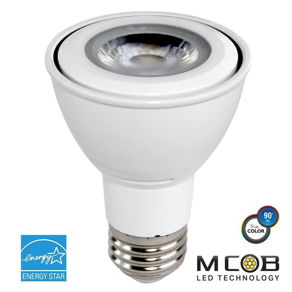 Par20 Led Bulb 7 Watt Dimmable 50w Equiv 500 Lumens Euri with dimensions 1000 X 1000