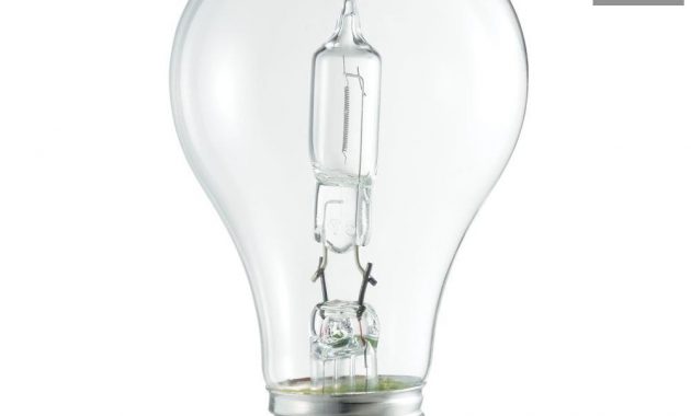 Philips 100 Watt Equivalent A19 Incandescent Light Bulb Clear 24 for proportions 1000 X 1000