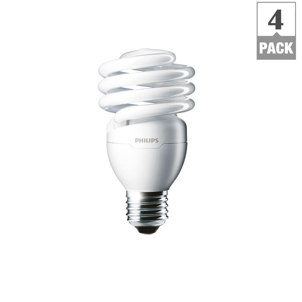 Philips 100 Watt Equivalent T2 Twister Cfl Light Bulb Daylight with regard to sizing 1000 X 1000