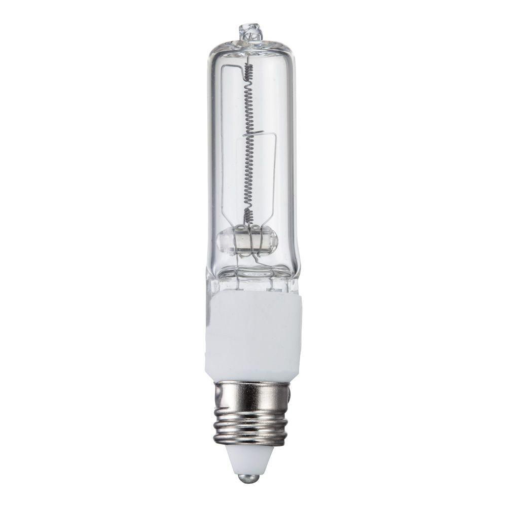 Philips 100 Watt T4 Halogen Mini Candelabra Base Sconce Dimmable throughout proportions 1000 X 1000