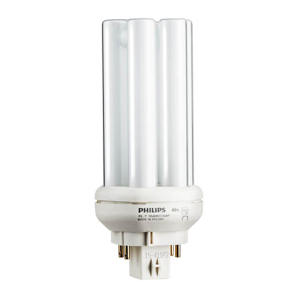 Philips 18 Watt Gx24q 2 Pl T Cfl Amalgam Compact Quad Tube 4 Pin throughout dimensions 1000 X 1000