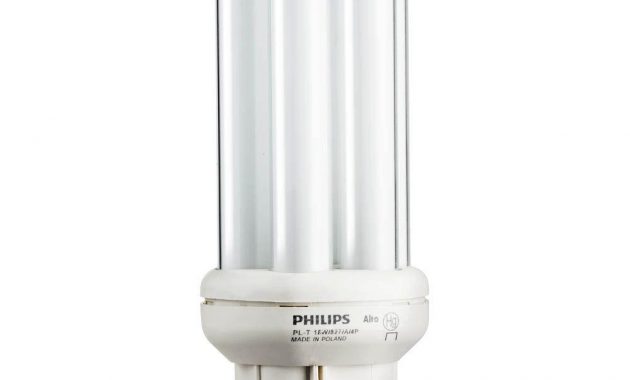 Philips 18 Watt Gx24q 2 Pl T Cfl Amalgam Compact Quad Tube 4 Pin with regard to dimensions 1000 X 1000