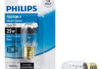 Philips 25 Watt T7 Microwave Incandescent Light Bulb 416271 The with dimensions 1000 X 1000