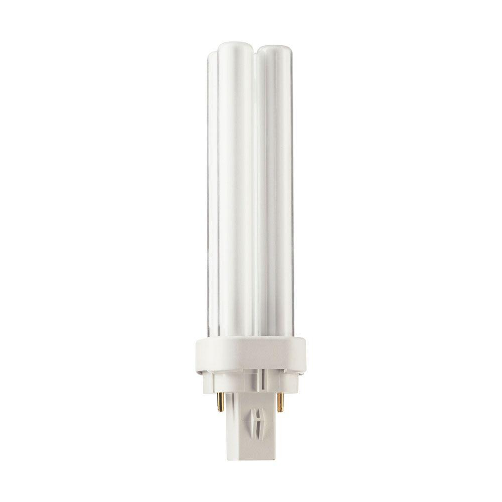 Philips 26w G24d 3 Cflni 2 Pin Cfl Light Bulb Neutral 3500k 383232 pertaining to sizing 1000 X 1000