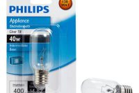 Philips 40 Watt T8 Intermedate Base Incandescent Light Bulb 416255 with measurements 1000 X 1000
