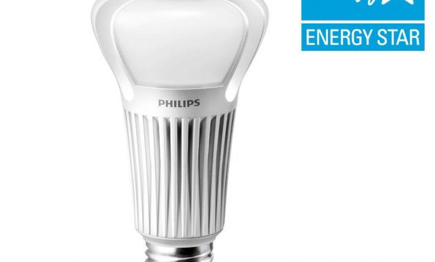 Philips 4060100w Equivalent Soft White 2700k 3 Way A21 Led Light pertaining to proportions 1000 X 1000