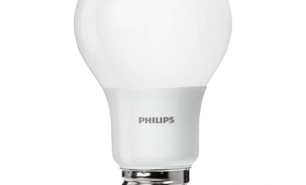 Philips 60 Watt Equivalent A19 Led Light Bulb Daylight 455955 The pertaining to proportions 1000 X 1000