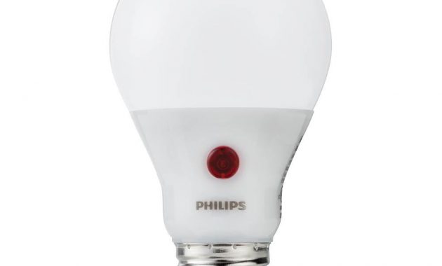 Philips 60 Watt Equivalent A19 Led Light Bulb Soft White Dusk Till for proportions 1000 X 1000