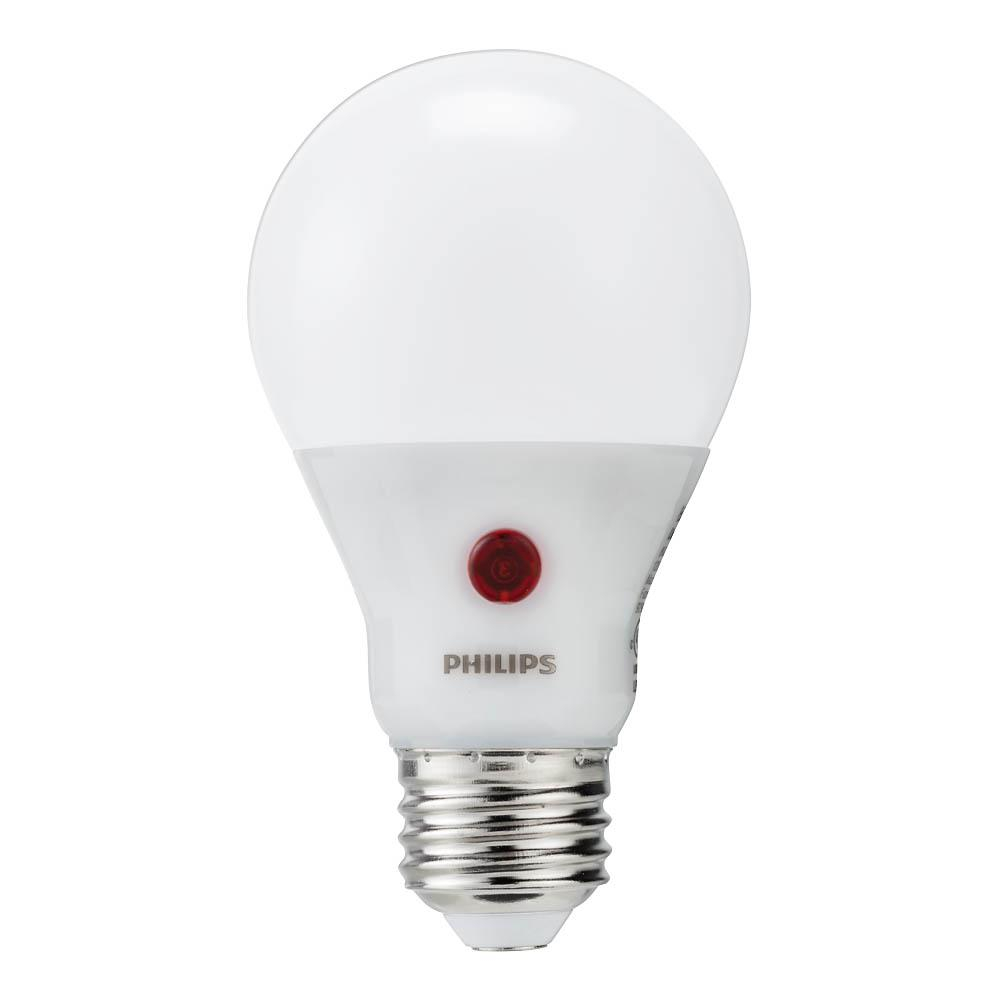 Philips 60 Watt Equivalent A19 Led Light Bulb Soft White Dusk Till for proportions 1000 X 1000