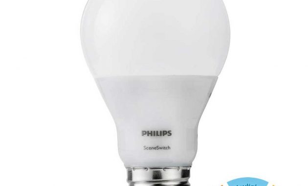 Philips 60 Watt Equivalent A19 Led Sceneswitch Light Bulb Daylight in dimensions 1000 X 1000