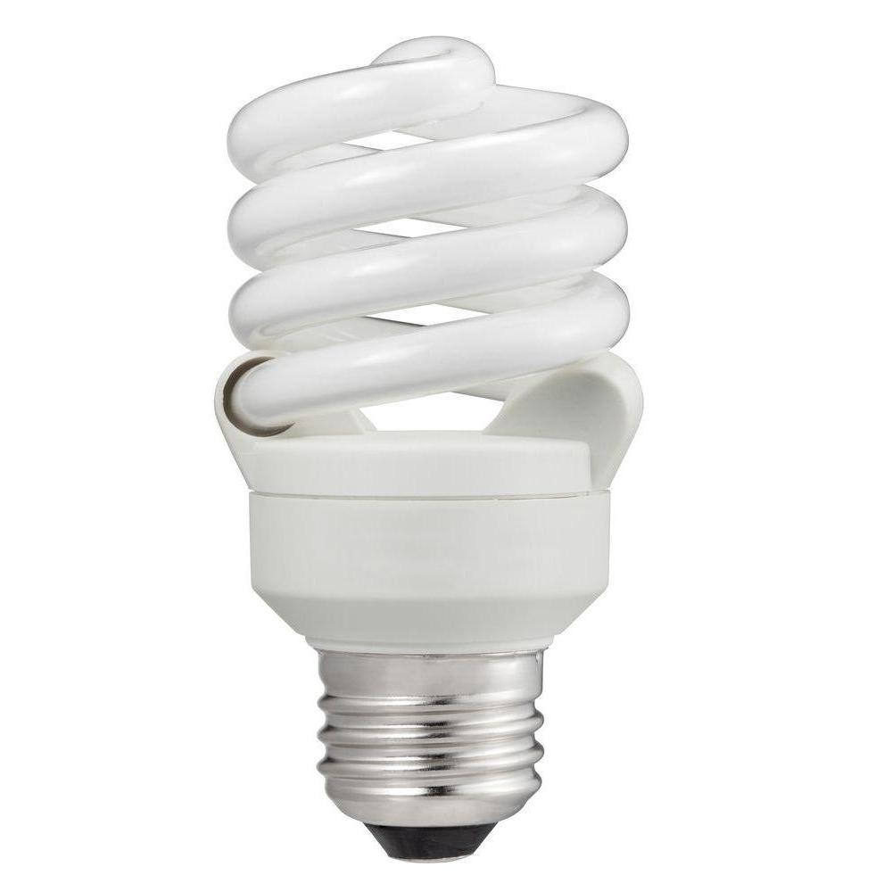 Philips 60 Watt Equivalent T2 A Line Spiral Cfl Light Bulb Cool in size 1000 X 1000