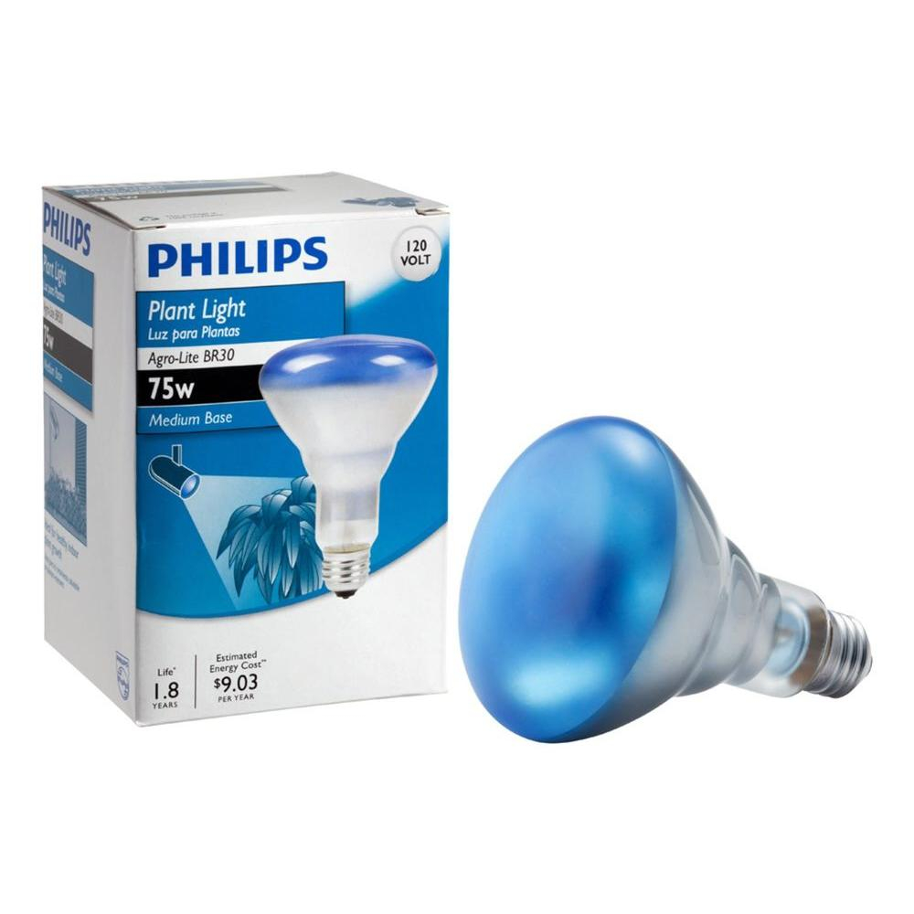 Philips 75 Watt Br30 Agro Plant Grow Light Flood Light Bulb 415281 pertaining to size 1000 X 1000