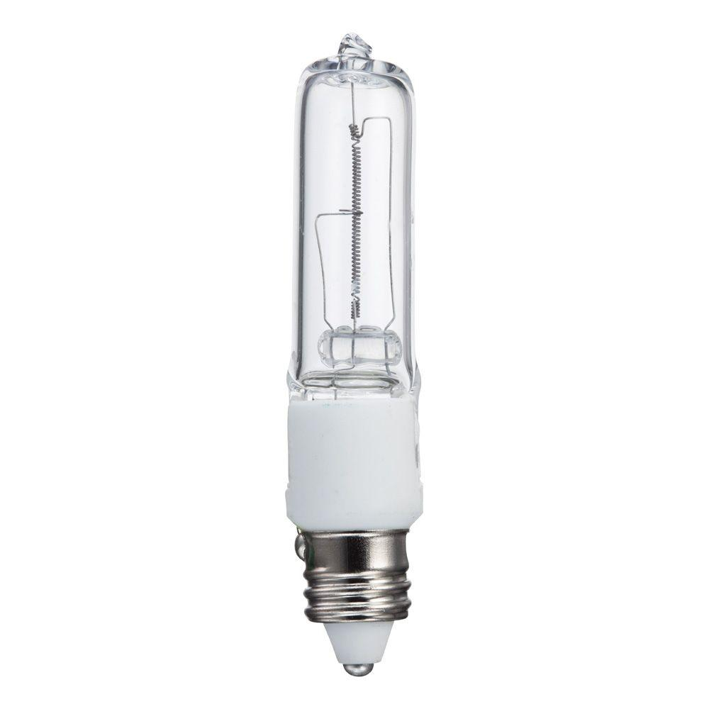 Philips 75 Watt T4 Halogen Mini Candelabra Sconce Light Bulb 415562 with proportions 1000 X 1000