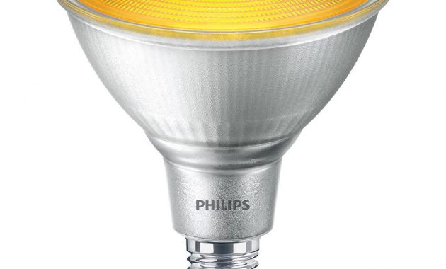 Philips 90 Watt Equivalent Par38 Led Flood Yellow 469080 The Home intended for measurements 1000 X 1000