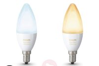 Philips Hue Candle Bulb White Ambiance 2 X E14 Lightsie with measurements 1200 X 1200