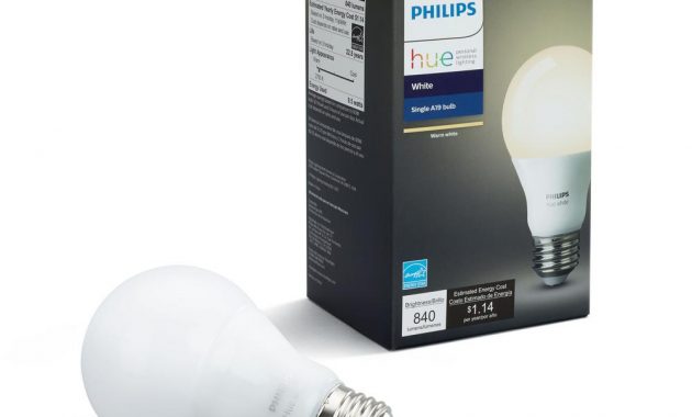 Philips Hue White A19 Led 60w Equivalent Dimmable Smart Wireless with dimensions 1000 X 1000