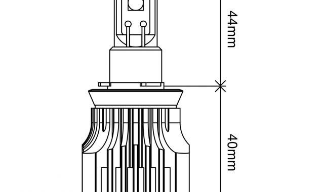 Piaa H11 High Output Led Bulbs 6000k Twin Pack 17202 H11 intended for sizing 1500 X 1500