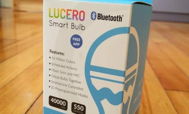 Reviews Review Lucero Smart Led Bluetooth A19 Light Bulb for proportions 1200 X 1600